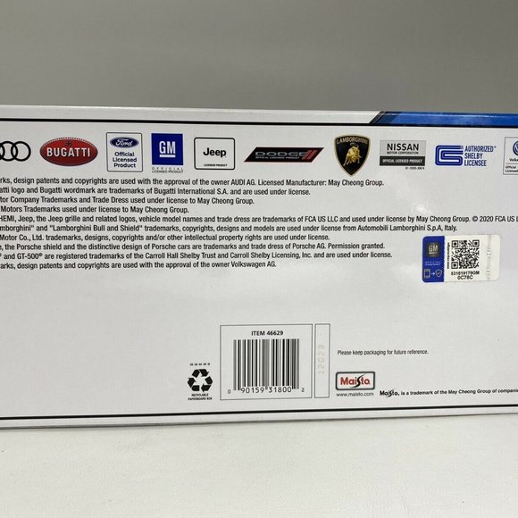 🆕️Maisto Special Edition Black 1965 Pontiac GTO 1:18 Scale NIB - Picture 9 of 9